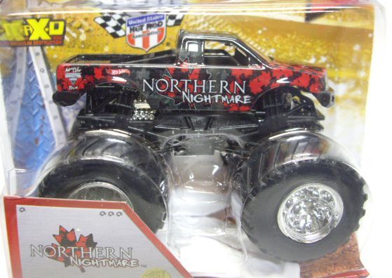 画像: 2013 MONSTER JAM included CRUCHABLE CAR! 【NORTHERN NIGHTMARE】 BLACK CAMO (1ST EDITIONS)