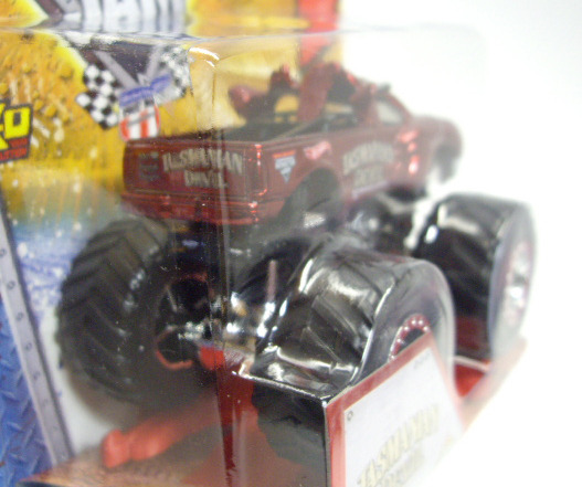 画像: 2013 MONSTER JAM included CRUCHABLE CAR! 【TASMANIAN DEVIL】 SPEC.RED (SPECTRA FLAMES)