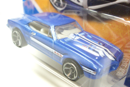 画像: 【'67 PONTIAC FIREBIRD 400】　MET.SKYBLUE/MC5 (インターナショナル・ショートカード）