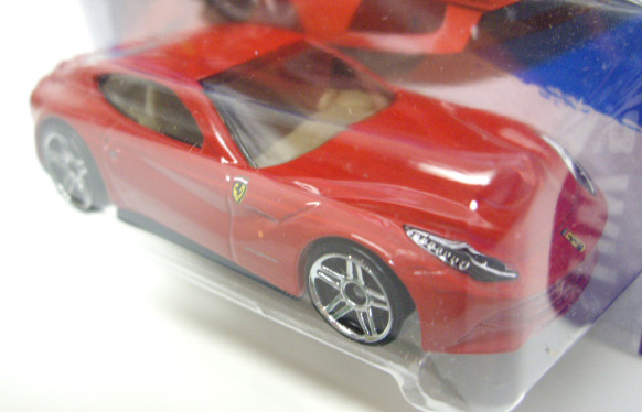 画像: 【FERRARI F12 BERLINETTA】　RED/PR5 (NEW CAST) (インターナショナル・ショートカード）