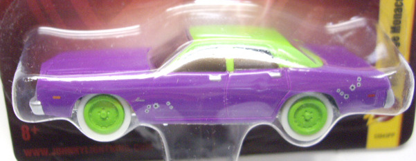 画像: FOREVER 64 R27 【1977 DODGE MONACO 】 JOKER PURPLE-GREEN (WHITE LIGHTNING)