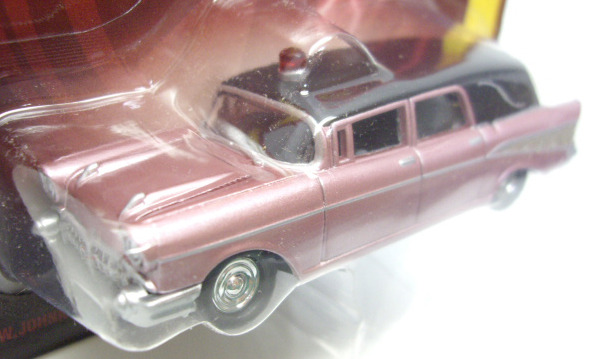 画像: FOREVER 64 R27 【1957 CHEVY (HEARSE)】 SILVERPINK/RR 