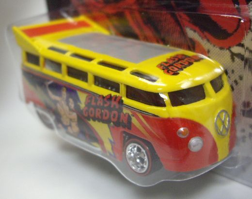 画像: 2013 POP CULTURE - KING FEATURES SYNDICATE 【VW T1 DRAG BUS】 YELLOW-RED/RR (FLASH GORDON)