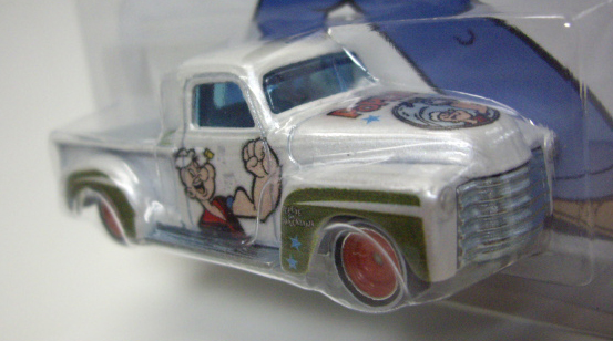 画像: 2013 POP CULTURE - KING FEATURES SYNDICATE 【'52 CHEVY (TRUCK)】 WHITE/RR (POPEYE)