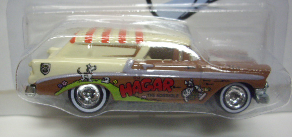 画像: 2013 POP CULTURE - KING FEATURES SYNDICATE 【'56 CHEVY NOMAD DELIVERY】 LT.BROWN/RR (HAGAR THE HORRIBLE)