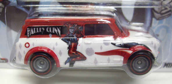 画像: 2013 POP CULTURE - DC COMIC 【'67 AUSTIN MINI VAN】 WHITE-RED/RR (HARLEY QUINN)