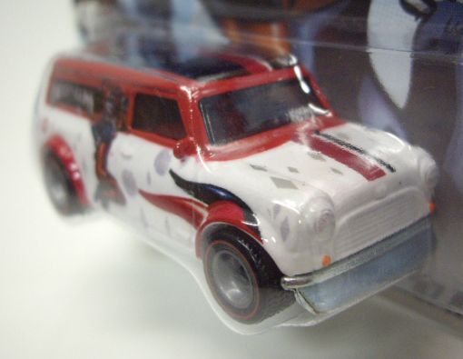 画像: 2013 POP CULTURE - DC COMIC 【'67 AUSTIN MINI VAN】 WHITE-RED/RR (HARLEY QUINN)