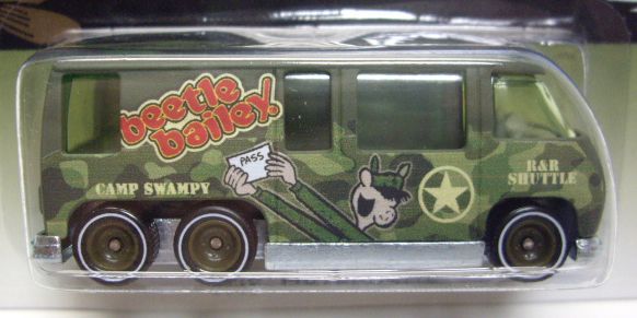 画像: 2013 POP CULTURE - KING FEATURES SYNDICATE 【GMC MOTORHOME】 GREEN CAMO/RR (BEETLE BAILEY)