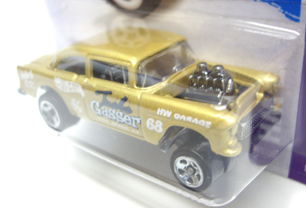 画像: 【'55 CHEVY BEL AIR GASSER】　GOLD/5SP (NEW CAST)