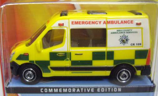 画像: 2013 MATCHBOX 60th ANNIVERSARY 【RENAULT MASTER AMBULANCE】 YELLOW