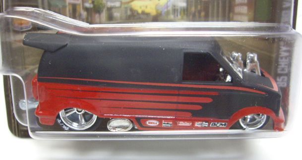 2013 HW BOULEVARD 【'85 CHEVY ASTRO VAN】 FLAT BLACK-RED/RR