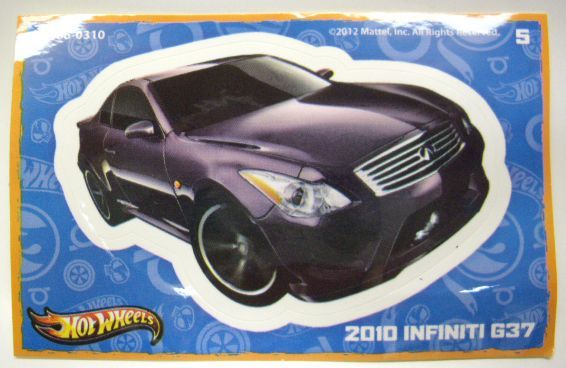 画像: 2013 WALMART EXCLUSIVE MYSTERY SERIES 2 【2010 INFINITI G37】　DK.MET.PURPLE/5Y