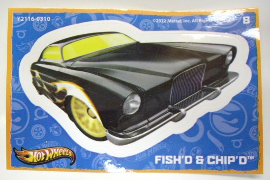 画像: 2013 WALMART EXCLUSIVE MYSTERY SERIES 2 【FISH'D & CHIP'D】　BLACK/LACE