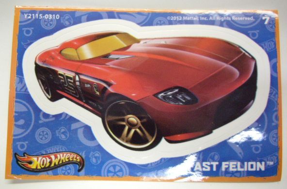 画像: 2013 WALMART EXCLUSIVE MYSTERY SERIES 2 【FAST FELION】　MET.ORANGE/PR5