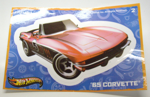 画像: 2013 WALMART EXCLUSIVE MYSTERY SERIES 2 【'65 CORVETTE】　RED/5SP