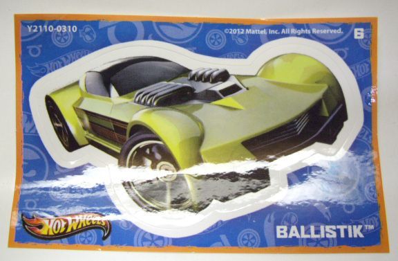 画像: 2013 WALMART EXCLUSIVE MYSTERY SERIES 2 【BALLISTIK】　YELLOW/O5