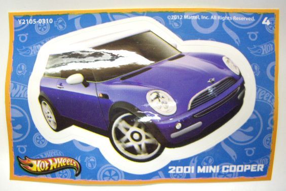 画像: 2013 WALMART EXCLUSIVE MYSTERY SERIES 2 【2001 MINI COOPER】　BLUE/PR5