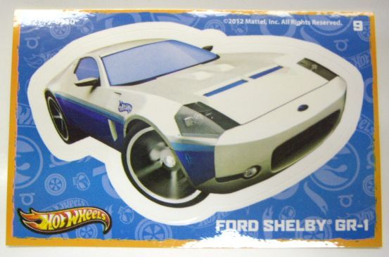 画像: 2013 WALMART EXCLUSIVE MYSTERY SERIES 2 【FORD SHELBY GR-1】　WHITE/O5