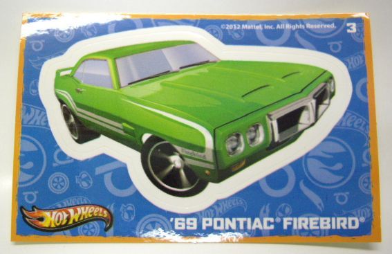 画像: 2013 WALMART EXCLUSIVE MYSTERY SERIES 2 【'69 PONTIAC FIREBIRD】　MET.GREEN/MC5