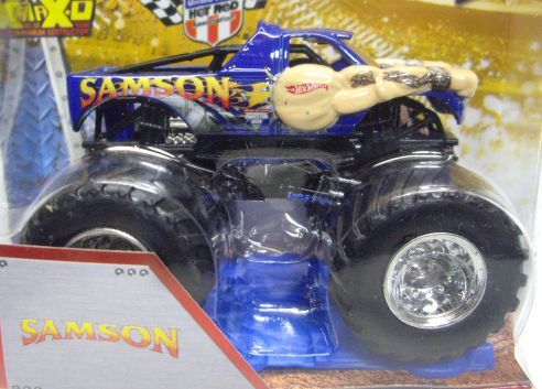 画像: 2013 MONSTER JAM included CRUCHABLE CAR! 【SAMSON】 BLUE