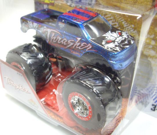 画像: 2013 MONSTER JAM included CRUCHABLE CAR! 【THRASHER】 SPEC.BLUE (SPECTRA FLAMES)