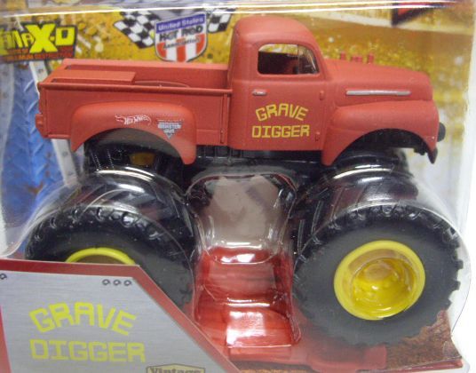 画像: 2013 MONSTER JAM included CRUCHABLE CAR! 【GRAVE DIGGER】 FLAT RED (VINTAGE)