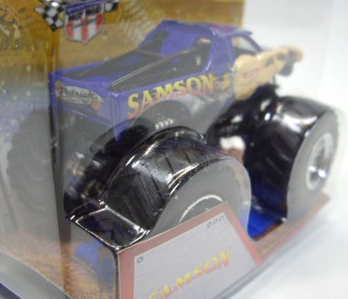 画像: 2013 MONSTER JAM included CRUCHABLE CAR! 【SAMSON】 BLUE