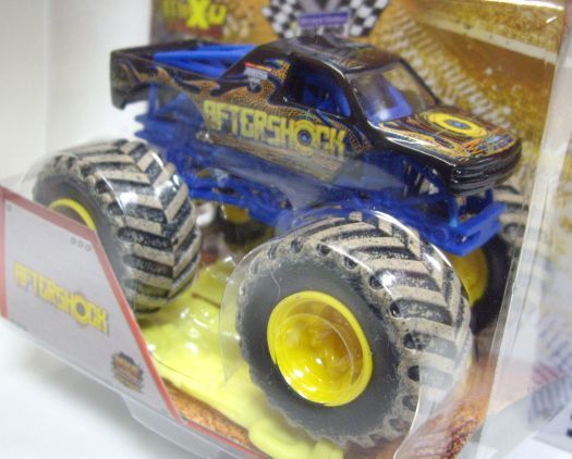 画像: 2013 MONSTER JAM included CRUCHABLE CAR! 【AFTERSHOCK】 BLACK (MWD TRUCKS)