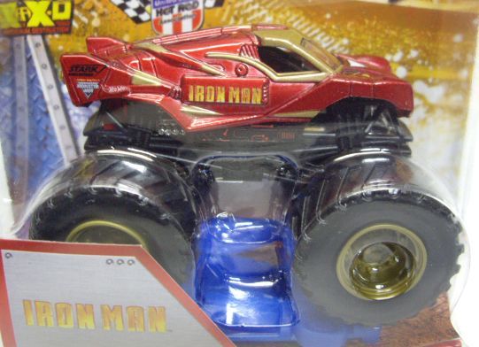 画像: 2013 MONSTER JAM included CRUCHABLE CAR! 【IRON MAN】 MET.RED