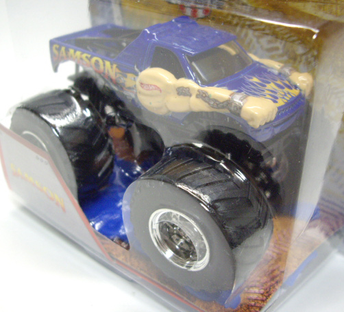 画像: 2013 MONSTER JAM included CRUCHABLE CAR! 【SAMSON】 BLUE