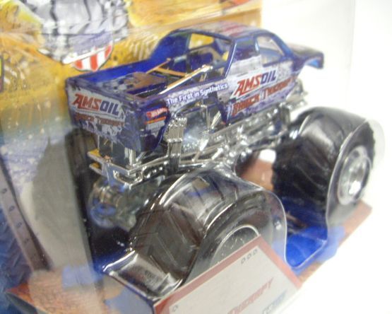 画像: 2013 MONSTER JAM included CRUCHABLE CAR! 【SHOCK THERAPY】 CLEAR BLUE (X-RAYS)