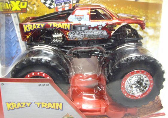 画像: 2013 MONSTER JAM included CRUCHABLE CAR! 【KRAZY TRAIN】 SPEC.RED (SPECTRA FLAMES)