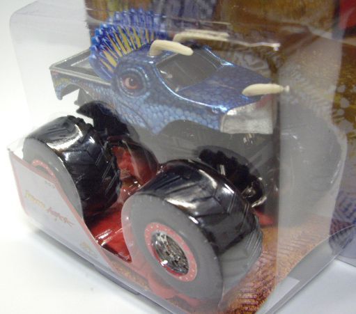 画像: 2013 MONSTER JAM included CRUCHABLE CAR! 【JURASSIC ATTACK】 SPEC.BLUE-SILVER (SPECTRA FLAMES)