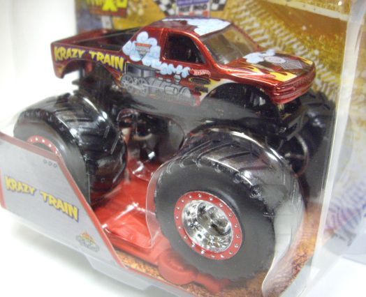 画像: 2013 MONSTER JAM included CRUCHABLE CAR! 【KRAZY TRAIN】 SPEC.RED (SPECTRA FLAMES)