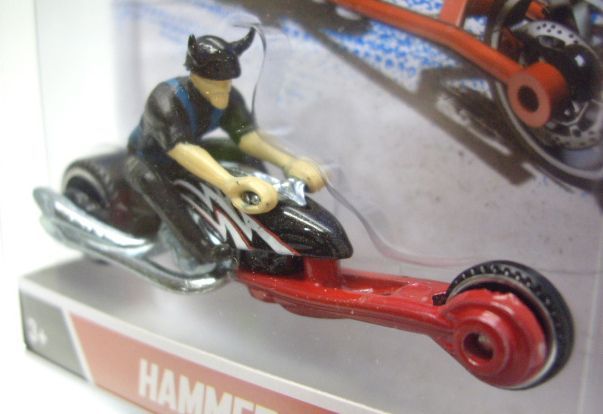 画像: 2013 MOTOR CYCLES 【HAMMER SLED】 BLACK-RED