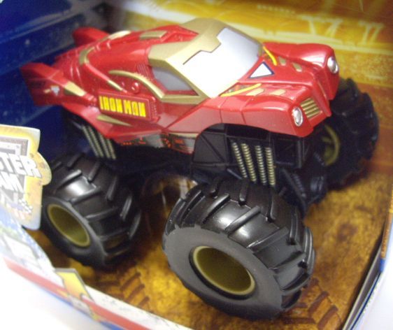 画像: 1/43 MONSTER JAM - REV TREDZ 【IRON MAN】 RED