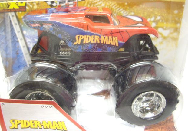 画像: 2013 MONSTER JAM included CRUCHABLE CAR! 【SPIDER-MAN】 RED