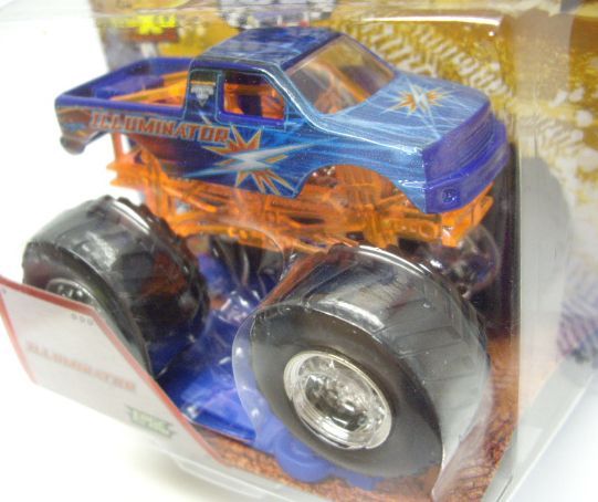 画像: 2013 MONSTER JAM included CRUCHABLE CAR! 【ILLUMINATOR】 BLUE (EDGE GLOW)