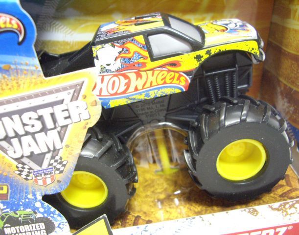 画像: 1/43 MONSTER JAM - REV TREDZ 【TEAM HOT WHEELS】 BLACK