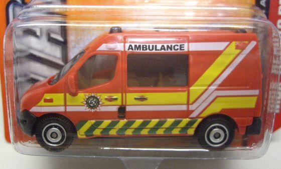 画像: 2013 【RENAULT MASTER AMBULANCE】 RED (NEW CAST)