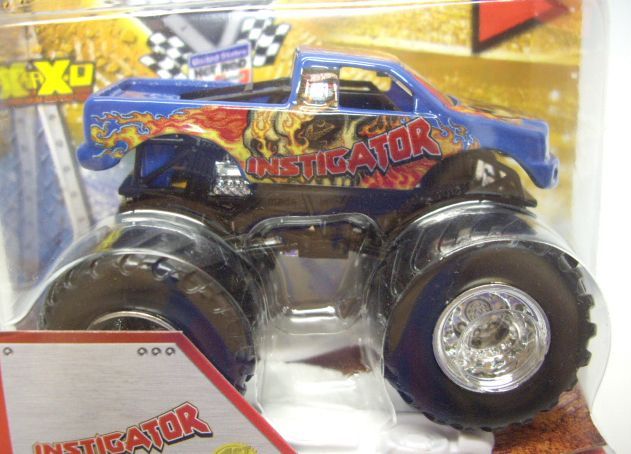 画像: 2013 MONSTER JAM included CRUCHABLE CAR! 【INSTIGATOR】 BLUE (1ST EDITIONS)