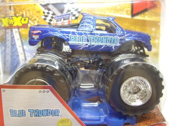 画像: 2013 MONSTER JAM included CRUCHABLE CAR! 【BLUE THUNDER】 BLUE (1ST EDITIONS)