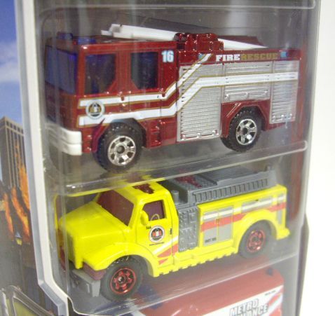 画像: 2013 MATCHBOX 5PACK  【EMT】 2012 Ford Explorer Interceptor/International Pumper/Dennis Sabre/Highway Fire Pumper/2004 Ambulance