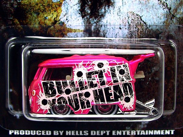 画像: PRE-ORDER HELLS DEPT 2013 【"BULLET IN YOUR HEAD" HOT PINK KOOL KOMBI  (REVERSE BLISTER PACK EDITION)(完成品）】 （送料サービス適用外） (近日入荷予定）