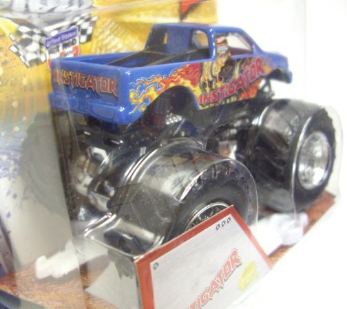 画像: 2013 MONSTER JAM included CRUCHABLE CAR! 【INSTIGATOR】 BLUE (1ST EDITIONS)