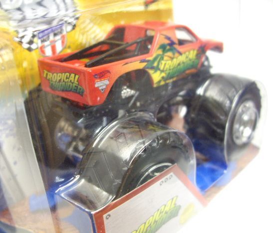 画像: 2013 MONSTER JAM included CRUCHABLE CAR! 【TROPICAL THUNDER】 RED (1ST EDITIONS)