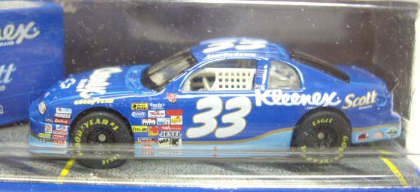 画像: 1998 HOT WHEELS PRO RACING PIT CREW 【#33 TEAM KLEENEX TIM FEDEWA/CHEVROLET MONTE CARLO and TOOL BOX】　BLUE/RR