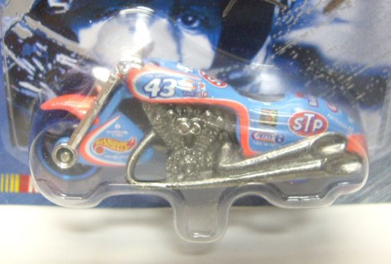 画像: 2000 HOT WHEELS RACING SCORCHIN' SCOOTER SERIES【#43 TEAM STP】　LT.BLUE/3SP