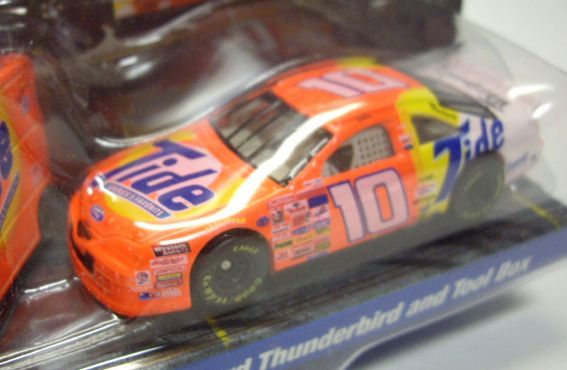 画像: 1998 HOT WHEELS PRO RACING PIT CREW 【#10 TEAM TIDE RICKY RUDD/FORD THUNDERBIRD and TOOL BOX】　ORANGE/RR