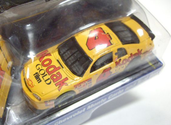 画像: 1998 HOT WHEELS PRO RACING PIT CREW 【#4 TEAM KODAK STERLING MARTIN/CHEVROLET MONTE CARLO and TOOL BOX】　YELLOW/RR